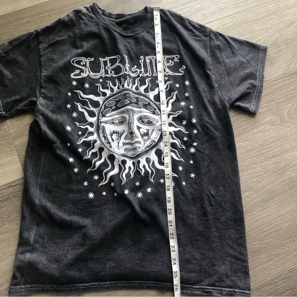 Sublime Rock Tshirt Dark Wash Size Medium - Picture 5 of 6